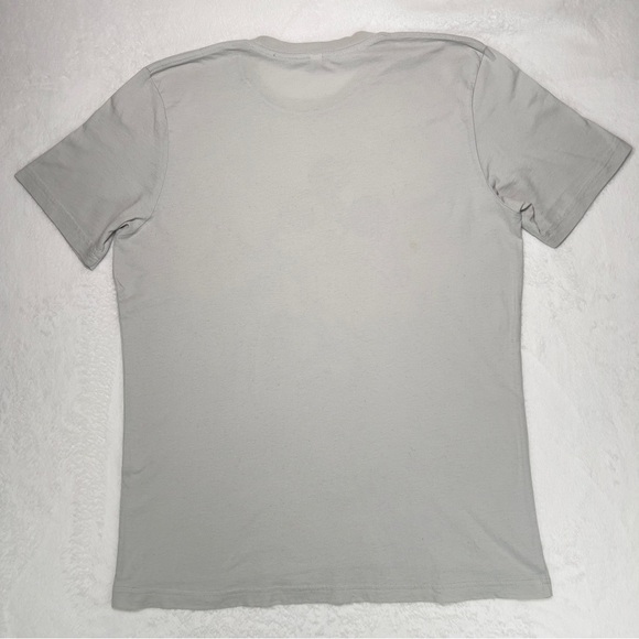 Mickey Mouse Fitted Tee Shirt Mens L Day of the Dead Themed ☠️ Off White - Picture 4 of 13